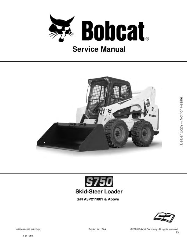 S570 Loader A3P211001 & Up Service Information 6989464 - PDF
