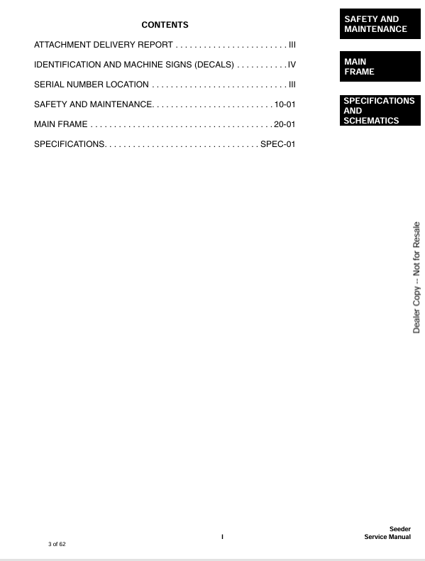 BOBCAT SEEDER 72 INCH (6903279) SERVICE MANUAL PDF DOWNLOAD