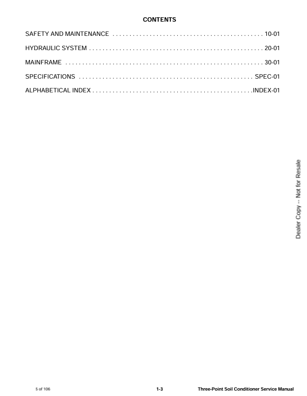 BOBCAT THREE-POINT SOIL CONDITIONER (6987449) SERVICE MANUAL PDF DOWNLOAD