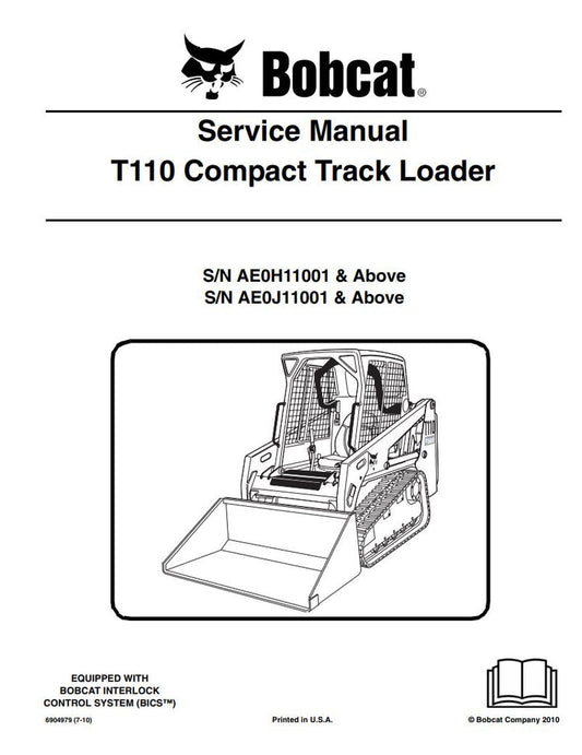 T110 AE0H11001 AE0J11001 & Up Service Information 6904979 - PDF