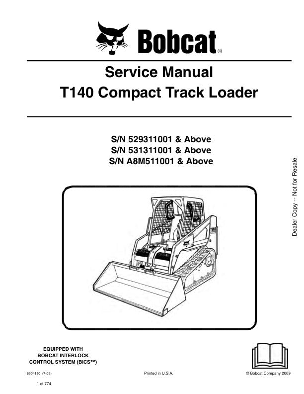 T140 529311001 531311001 A8M511001 & Up Service Information 6904150