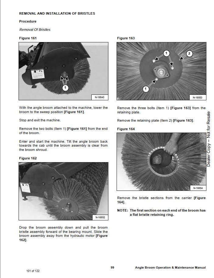 Bobcat Angle Broom: Complete Operation & Maintenance Manual PDF
