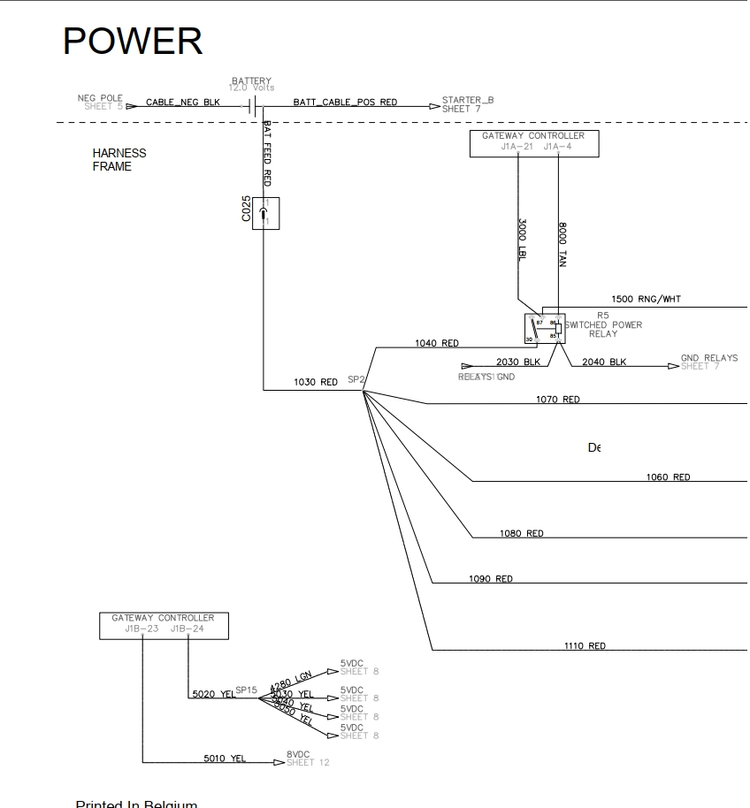 Bobcat E17z Excavator Hydraulic & Electrical Schematic Manual PDF
