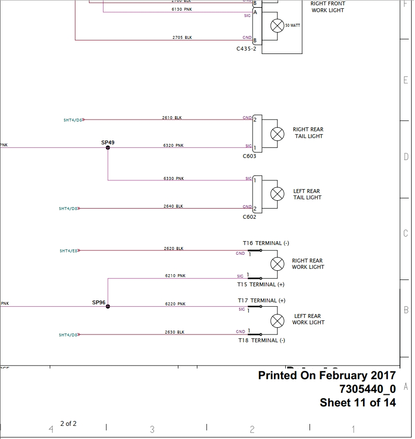 Bobcat S650 Loader Hydraulic & Electrical Schematic Manual PDF