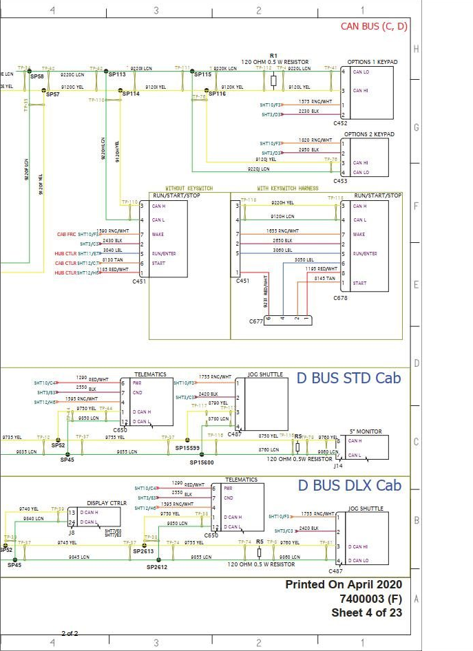 Bobcat Skid-Steer Loader S64 Electric, Hydraulic Schematic Manual PDF