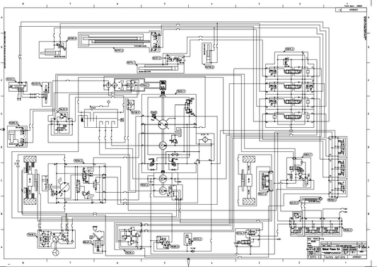 Bobcat T3093CD & T3071 Hydraulic-Electrical Schematic Manual PDF