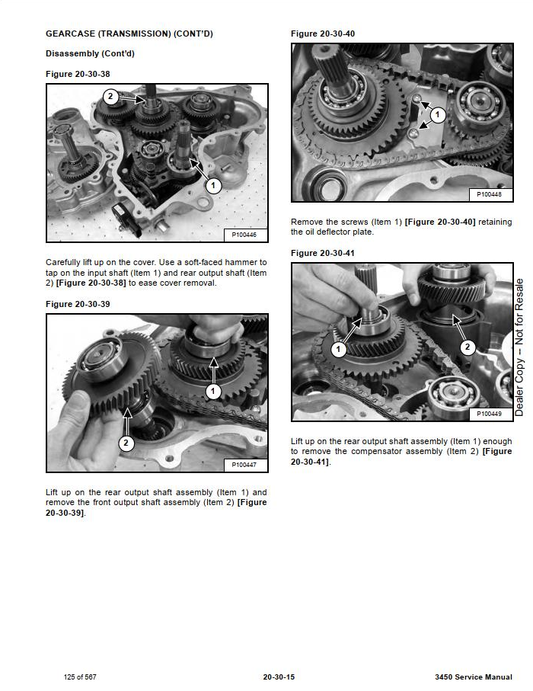 Bobcat 3450 Utility Vehicle Service Manual PDF | Repair & Maintenance Guide