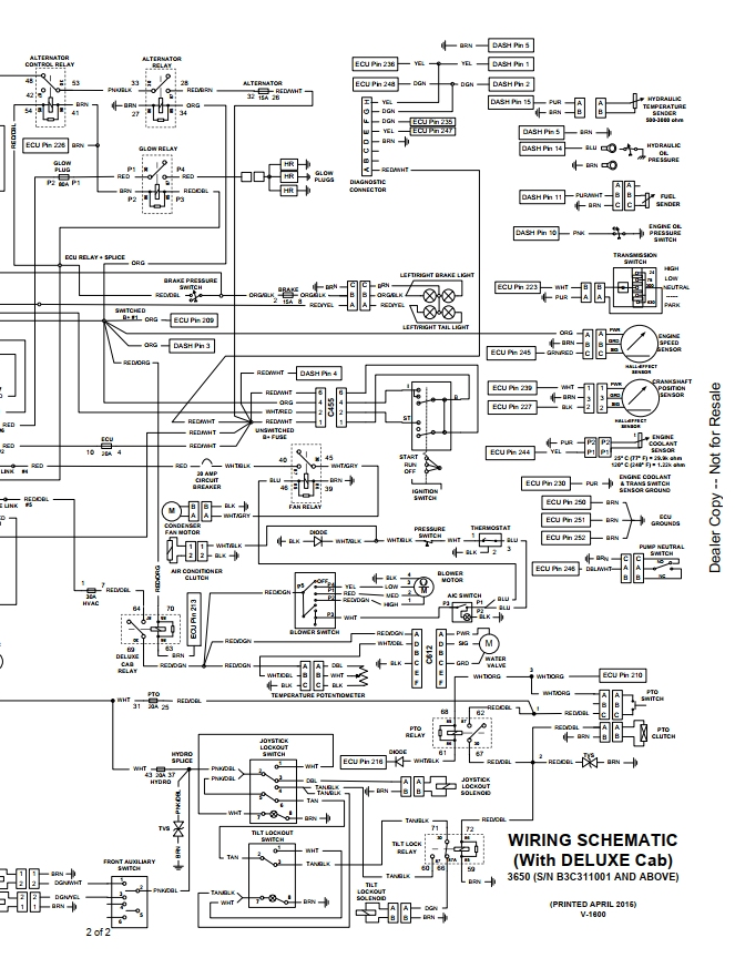 Bobcat 3600 Service & Repair Manual | Electrical & Hydraulic Schematics PDF