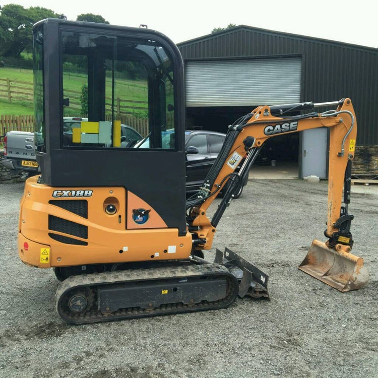 CASE CX16B & CX18B Mini Excavator Official Service Repair Manual (PDF Download)