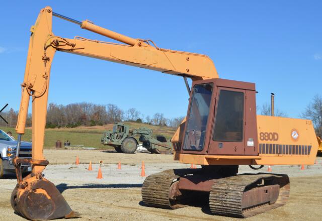 CASE 880D EXCAVATOR SERVICE REPAIR MANUAL - PDF DOWNLOAD
