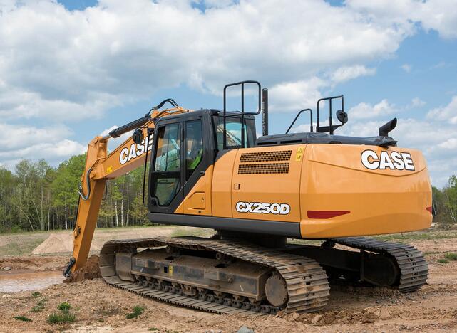 CASE CX250D & CX250D Long Reach Crawler Excavator Service Repair Manual PDF