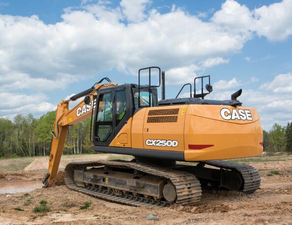 CASE CX250D, CX250D LONG REACH LC VERSION TIER 4B (FINAL) CRAWLER EXCAVATOR SERVICE REPAIR