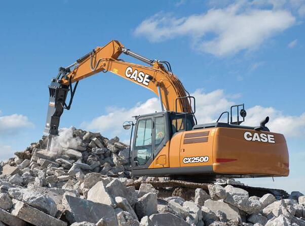 CASE CX250D & CX250D Long Reach Crawler Excavator Service Repair Manual