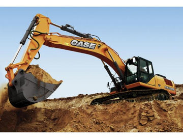 CASE CX350B, CX370B CRAWLER EXCAVATOR SERVICE REPAIR