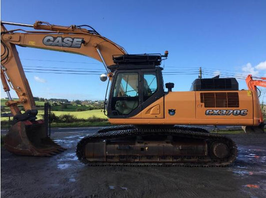 CASE CX350C CX370C Crawler Excavator Service Repair Manual