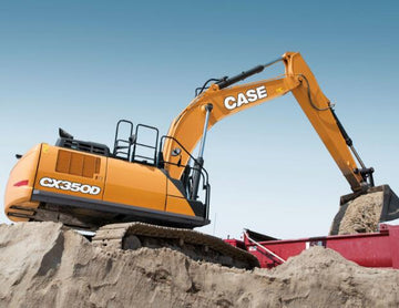 CASE CX350D LC VERSION TIER 4B (FINAL) CRAWLER EXCAVATOR SERVICE REPAIR