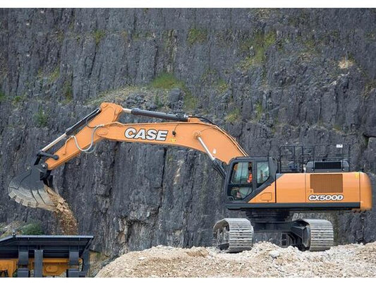 CASE CX490D & CX500D Tier 4B Final Crawler Excavator Service Repair Manual PDF