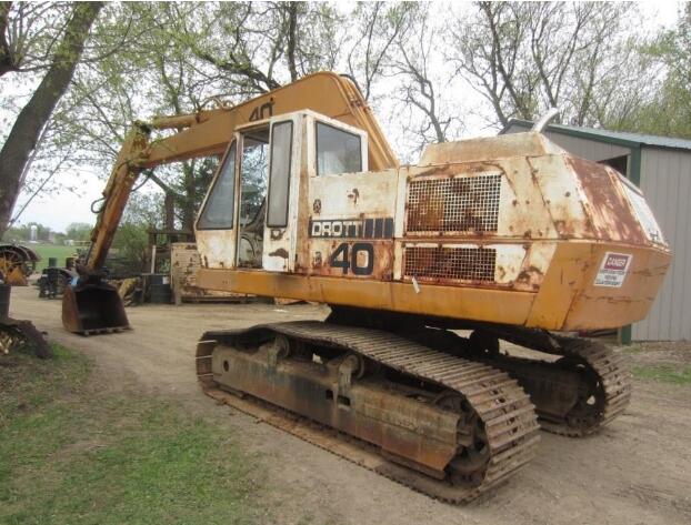 CASE DROTT 35B, 40B, 50B CRAWLER EXCAVATORS SERVICE REPAIR MANUAL - PFD FILE