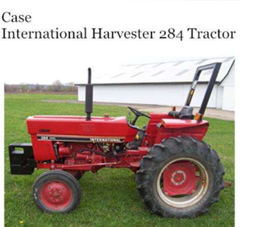 CASE IH 284 Tractor Operator’s Manual – PDF File