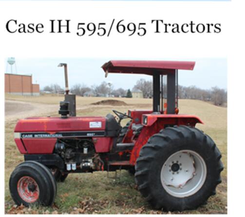 CASE IH 595, 695 TRACTOR - OPERATOR’S MANUAL - PDF FILE