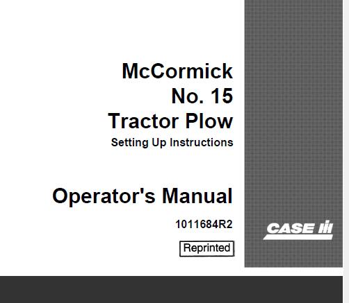 CASE IH MCCORMICK-DEERING W-30 TRACTOR OPERATOR’S MANUAL - PDF FILE