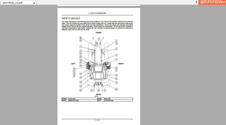 CASE IH TRACTOR PUMA 130 CVT 145CVT 160CVT 84479508 OPERATOR’S MANUAL - PDF FILE