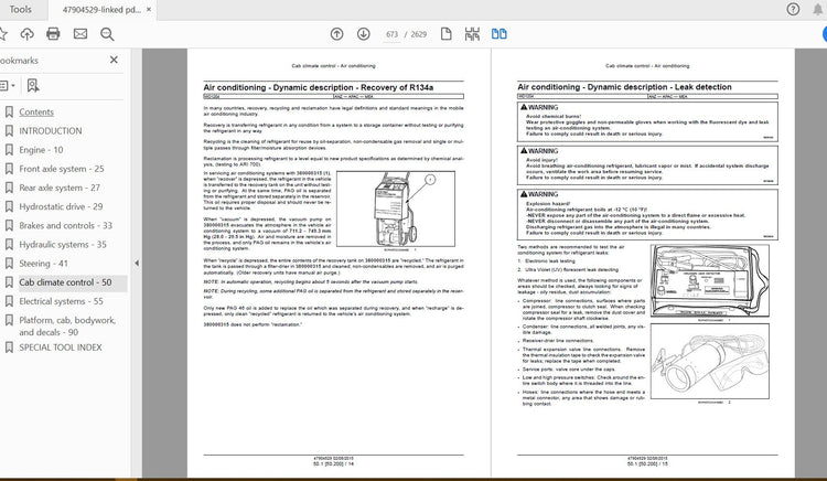 CASE IH TRACTOR WD1204 TIER 3 SELF-PROPELLED WINDROWER SERVICE MANUAL 47904529 - PDF FILE
