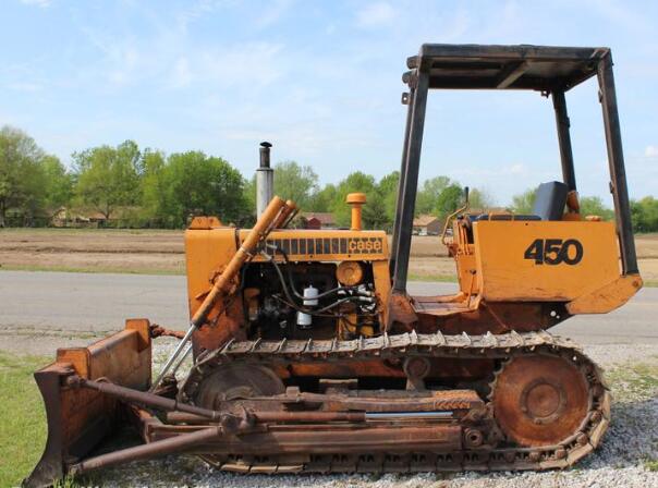 CASE MODEL 450 CRAWLER TRACTOR PARTS CATALOGUE MANUAL - PDF FILE