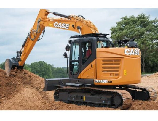 CASE CX145D SR Crawler Excavator Service Repair Manual