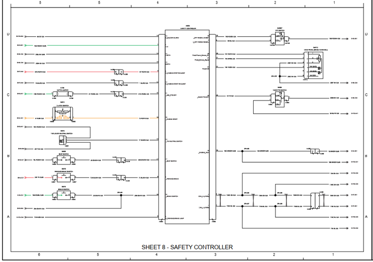 CASE TRACTOR FARMALL 35, 40, 50 C SCHEMATIC DIAGRAM MANUAL - PDF FILE