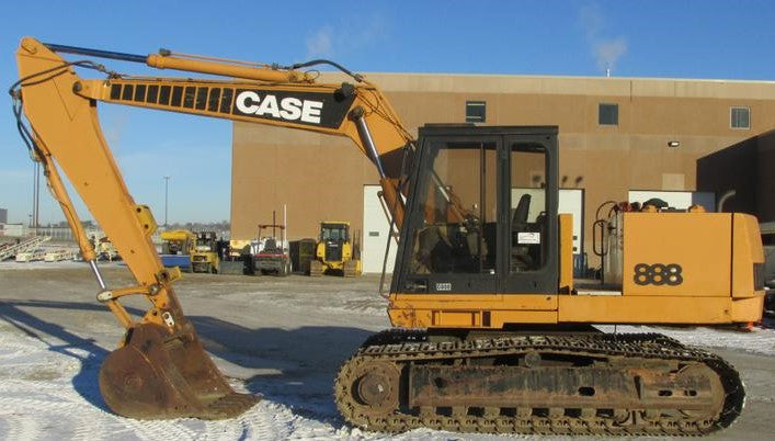 Case 888 Turntable Leveler Crawler Excavator Service Repair Manual Don 8-88642 - PDF File Download