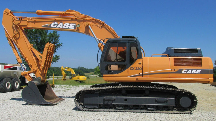 Case CX330, CX350 Crawler Excavator Service Repair Manual - PDF File Download