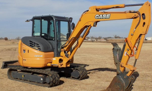 Case CX55B Tier 3 Compact Hydraulic Excavator Service Repair Manual S5PS0014E01 - PDF File Download