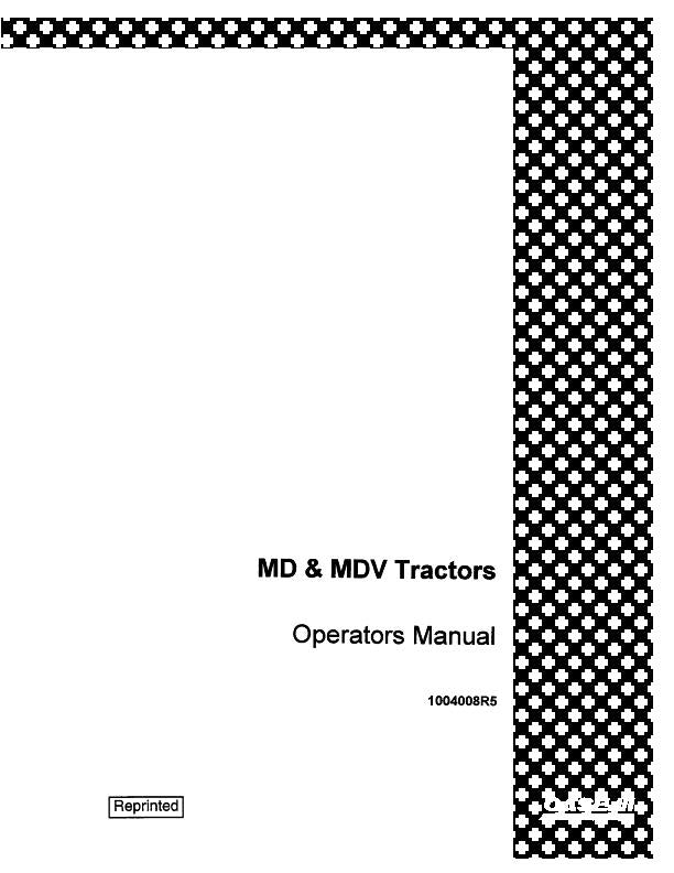 Case IH T-4, T-5 & TD-5 Manual | Crawler Tractor PDF