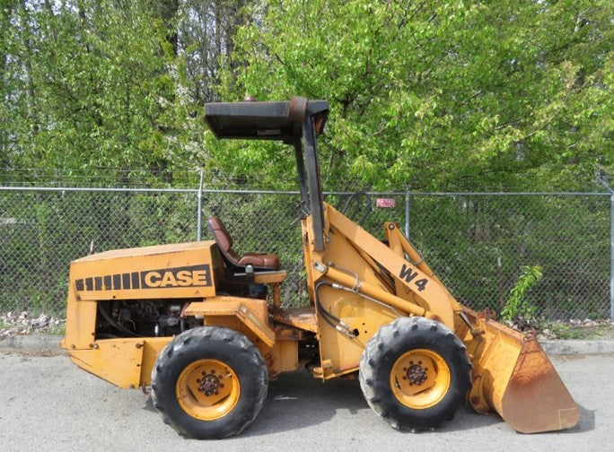 Case W4 Loader & Forklift Service Repair Manual (8-33652) – PDF Download