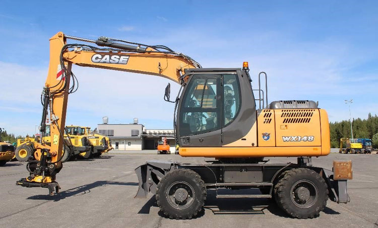 Case WX148 Wheeled Excavator Service Repair Manual 48005353 - PDF File Download