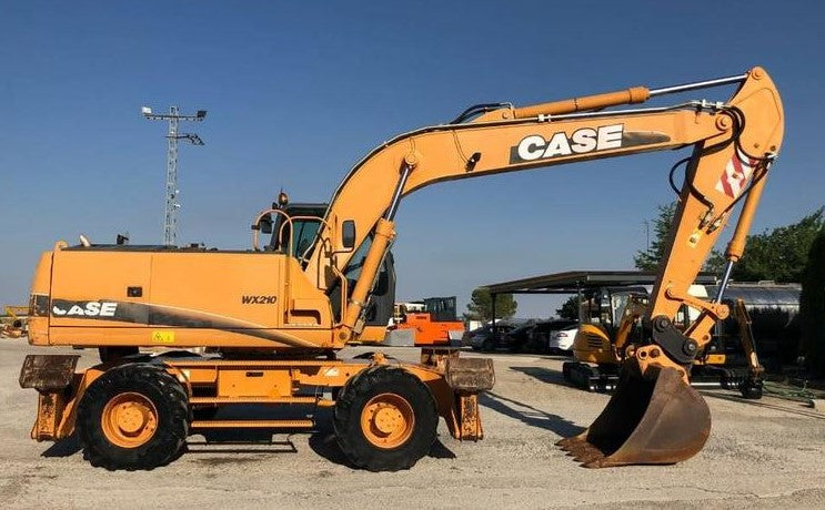 Case WX210, WX240 Wheel Excavator Service Repair Manual - PDF File Download