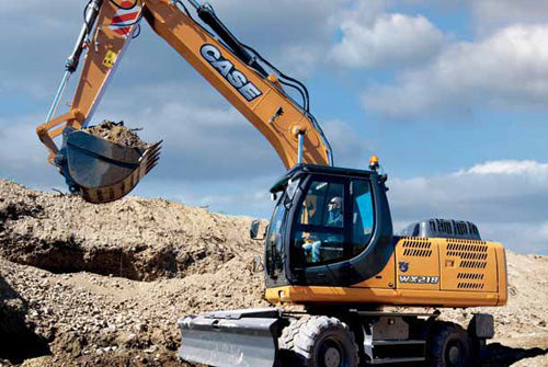 Case WX218 Wheeled Excavator Service Repair Manual 48005326 - PDF File Download