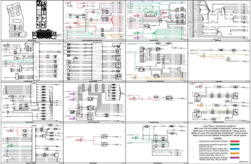 Case Backhoe Loader 580N, 580SN, 580SN WT, 590SN Electrical Schematic