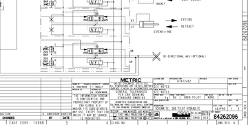 Case Backhoe Loader 580N Hydraulic Schematic