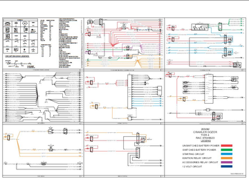 Case Crawler Dozer 2050M Tier 4 Electrical Schematic Manual PDF