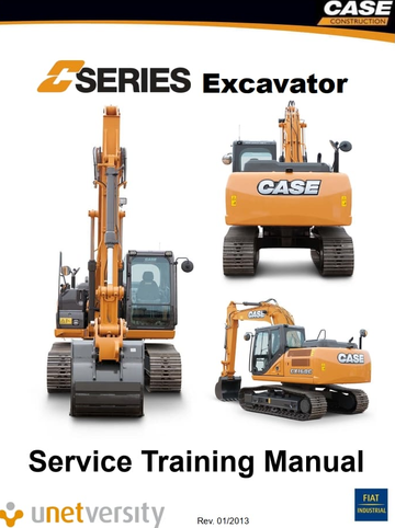 Case Excavator C Series Service Training