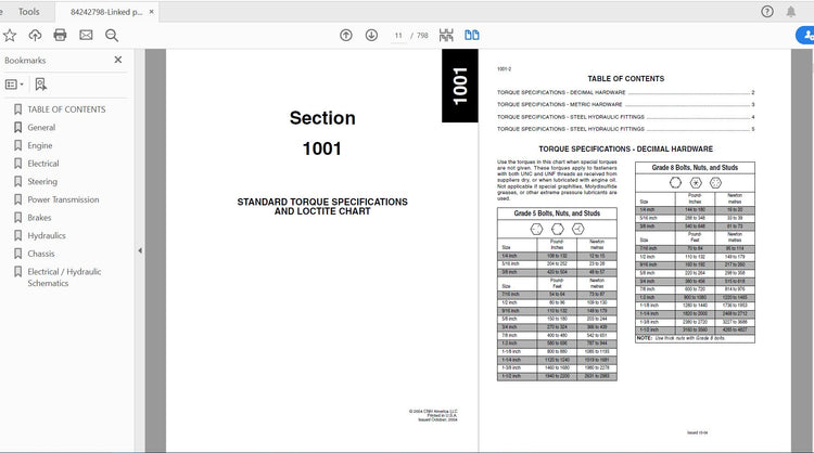 Case IH Axial Flow 5088, 6088 & 7088 Combine Complete Service Manual 84242798 PDF