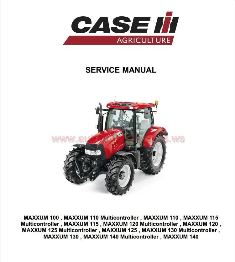 Case Tractor Service Manual PDF