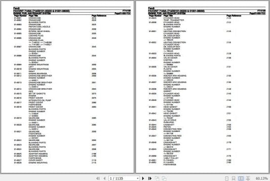 FENDT TRACTOR FAVORIT 714NA F714105 07.2018 SPARE PARTS CATALOGUE MANUAL - PDF FILE
