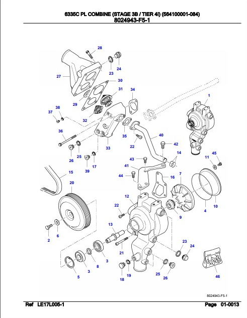 Fendt Combine 6335C PL Parts Catalog Manual 3906394 03.2019 PDF