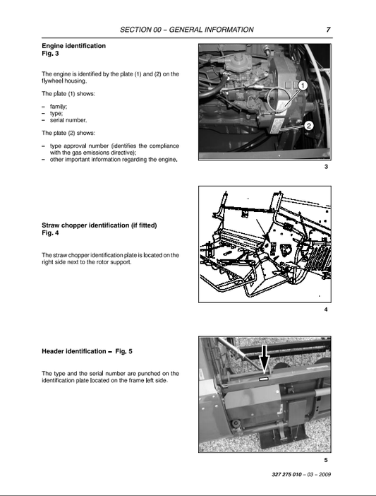 Fendt Eu Harvesting 5180 E Combine Wsm Appendix – 1857671W Workshop Manual PDF