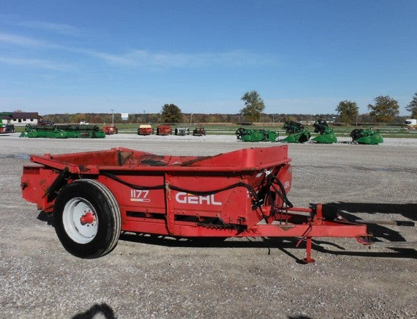 GEHL 1177 Manure Spreader Parts Catalogue Manual PDF Download