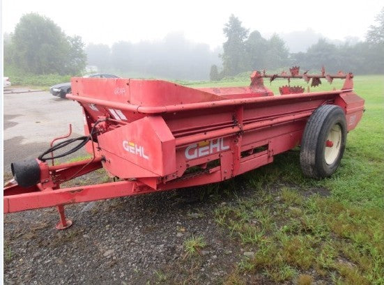 GEHL 1217 Manure Spreader Parts Catalogue Manual PDF Download
