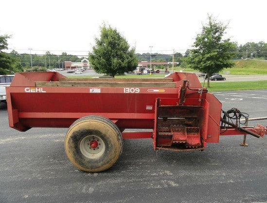 GEHL 1309 1312 1315 1322 Scavenger Manure Parts Catalogue Manual PDF Download